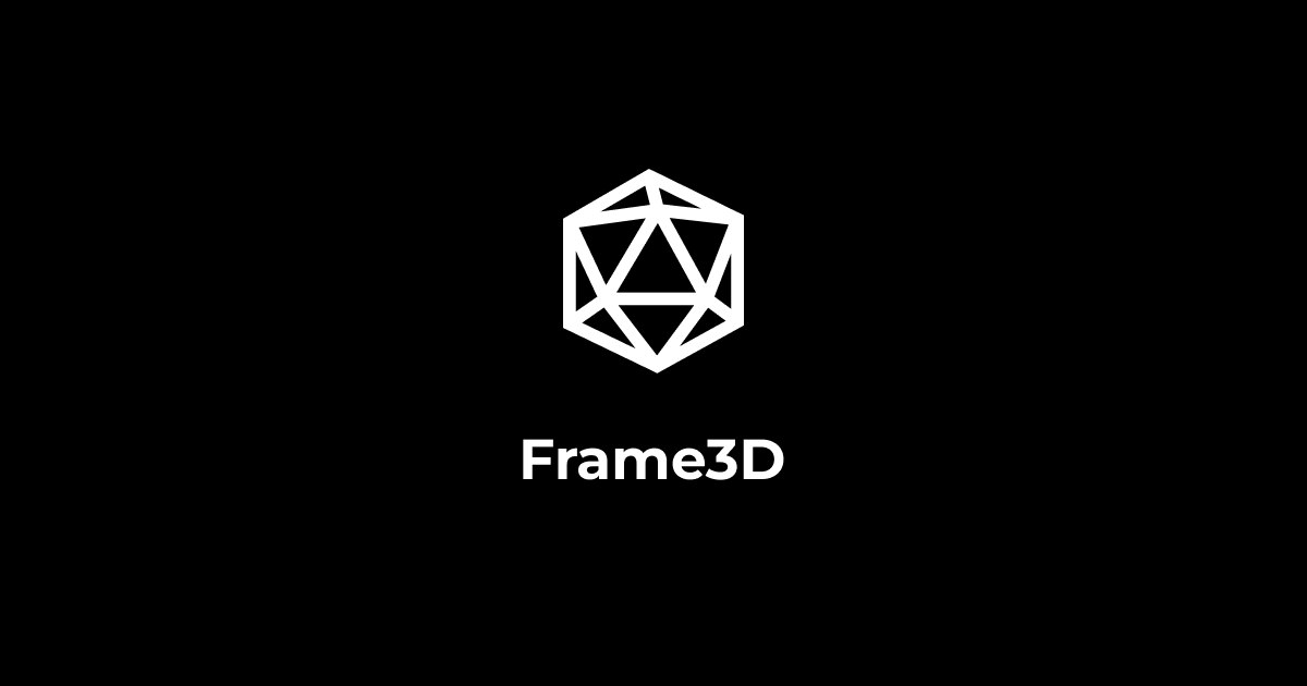 Frame3D - Render 3D Models with an API